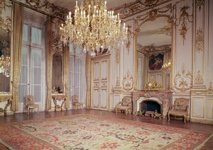 View of the Interior of the Grand Salon on the Ground Floor